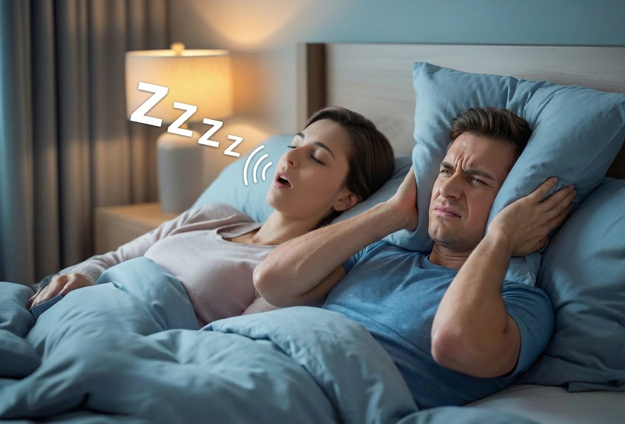 Warum Schnarchen Frauen